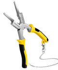 8-Inch MIG Welding Pliers With Retention Chain and Ergonomic Handle for welding, electrical, mechanical maintenance and DIY projects