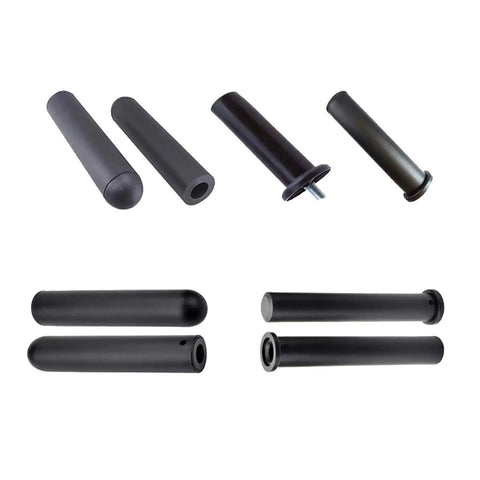 Adapter Sleeve Converts 1 Inch Barbell Posts To 2 Inch Posts 8 Inch Long Variable Diameter Heavy Duty PP Fitness Accessory