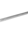 50 Piece Double Loop Wire Binding Spines for A4 Papers, 180 Sheet Capacity, 3 To 1 Pitch, 34 Loops, 19mm Nylon Coated Wires, Built Tough Metal Inner, Binding Wires Set Kit, Black on white background