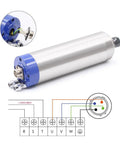 Dope 1.5KW ER16 Water Cooled CNC Spindle Kit with wiring diagram detail for hobby CNC projects