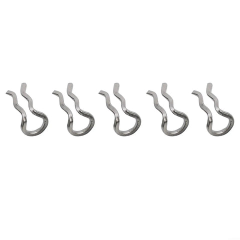 Stainless Steel Bicycle Brake Caliper Spring Clamps Pin Kit For XTR Slx And Mega Pad Fits Most Bikes With Easy Install Durable Multi Colors, 5 clamps