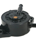 Front view of Genuine 808656 Mechanical Fuel Pump Drop In Replacement For Small Engine Mowers And Power Equipment Built Tough OEM Grade Durability Easy Install Fits Briggs And Stratton Engines