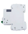 Side view of DZ47-63 1 Pole Miniature Circuit Breaker 16A 110V 240V Din Rail MCB For Home Electrical Panel And Solar Setup