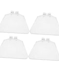 4 Pack Transparent Bench Grinder Guard Shields Eye Shield Replacement For Workshop Use, shown in a grid layout