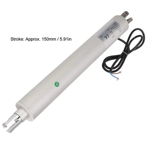 Heavy Duty 12V Electric Linear Actuator Delivers Badass 3000N Thrust And 150Mm Stroke, metal body and wiring for lift beds or RV trailers.