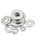Heavy Duty M16x40x6 304 Stainless Steel Shim Gaskit Spacer Washer For Heavy Machinery Hardware DIY Home Improvement Flat Thick Washer Gasket set of washers in varying sizes