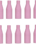 10 pink ceramic nozzles from Ceramic Nozzle Set for MB15 and 15AK MIG Welding Torch, Gasless Flux Core Ready, 10 Pack