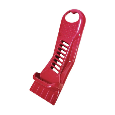 Ultimate 7 09 Inch Drywall Panel Lifter Tool With Integrated Edge Rasp File For Smooth Installation And Heavy Duty Alloy Steel Construction That Helps You Nail The Job Like A Pro Builder in red.