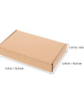 10 Pack Paper Mailing Boxes For Shipping Compact Cardboard Mailer Boxes Flat Corrugated Packing For Small Items Moving Supplies