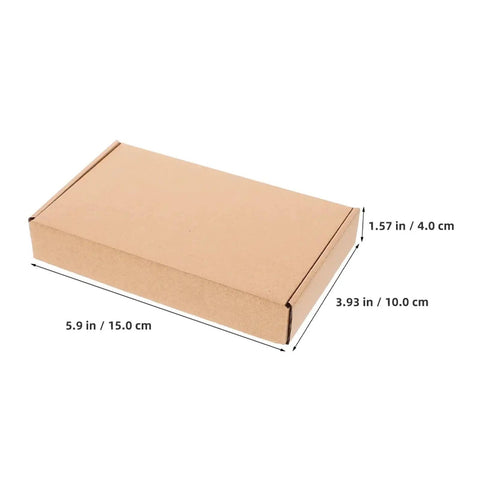 10 Pack Paper Mailing Boxes For Shipping Compact Cardboard Mailer Boxes Flat Corrugated Packing For Small Items Moving Supplies