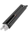 Tail Vise For Workbench With 0-110mm Stroke And 20mm Table Hole Aluminum Alloy Woodworking Vise With Quick Shift And Two Tenon Stopper Crank Wheel