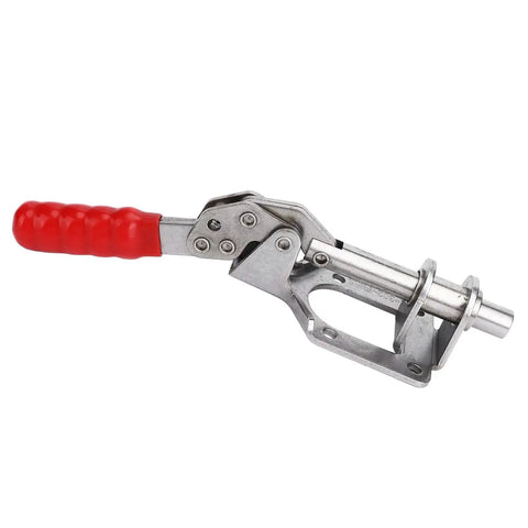Heavy Duty Stainless Steel Toggle Clamp 136kg Clamping Force With 180 Degree Handle For Equipment Installation Welding Control Panels And Angle Fixtures