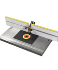 Pro Grade Cast Iron Router Table Extension With Tough As Nails Phenolic Plate And Precision Fence For A Killer Table Saw Conversion That Flows Like Butter In Your Shop, 27x16 in.