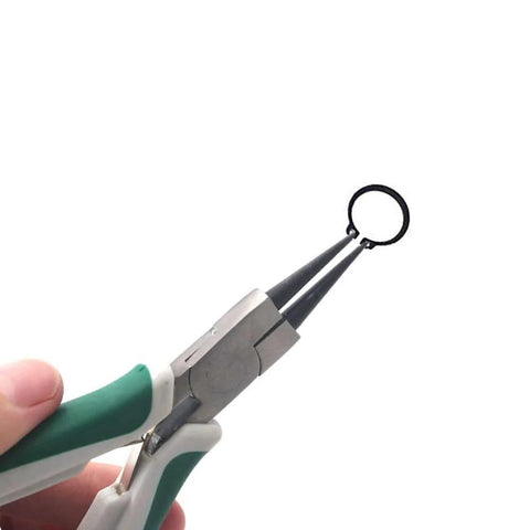 4 Piece Mini Snap Ring Pliers Kit For External And Internal Circlips Heavy Duty Retaining Ring Pliers With Straight Jaws