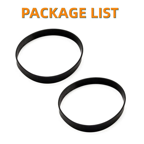 Replacement Belts For Hoover High Performance And Elite Swivel XL Pet Upright Vacuum UH75200 UH75210 UH75250 UH75110 Pack Of 2 Elastic Rubber Belts