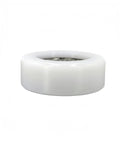4 Pcs White Nylon Roller Idler Pulley With 608Z Bearing For Sliding Doors And Conveyor Systems, 32mm wide, 12mm thick.