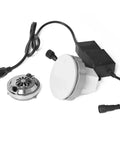 Pedicure Jet Pump Massage Basin Water Spa System Accessory for Beauty Salon Chairs, Top Notch Heavy Duty Pedicure Equipment Pump, 110V WF01A Silver