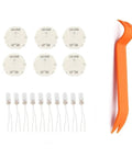 Instrument Cluster Stepper Motor Repair Kit X27 168 With 6 Motors, 10 Backlight Bulbs, And Removal Tool For An Easy Plug And Play Fit