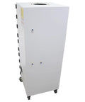 Side view of Movable Pulse Dust Collector With Back Blowing System And Vibra Shake Filtration, Portable Bag Filter Extractor.