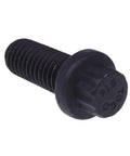 Black 12-point clutch pressure plate bolt, 8mm, for Honda/Acura manual transmissions.