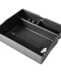Center Console Organizer Tray For Sienna 2011 To 2020 Armrest Storage With Glove Box Dividers ABS Black MPV Accessory