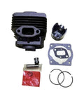 Cylinder Piston Needle Roller Bearing Gasket Rebuild Kit 1E40F-5B 1E40F-5E 40F-5 40-5 2 Stroke Engine Models To Restore Power Make It Run Smooth For Mini Atv And Quads By Upgrading This Kit Now To Skip Repair Bills While Riding Hard. 2-stroke engine cylinder kit with piston, needle bearing, gaskets, rings, and pin