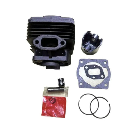 Cylinder Piston Needle Roller Bearing Gasket Rebuild Kit 1E40F-5B 1E40F-5E 40F-5 40-5 2 Stroke Engine Models To Restore Power Make It Run Smooth For Mini Atv And Quads By Upgrading This Kit Now To Skip Repair Bills While Riding Hard. 2-stroke engine cylinder kit with piston, needle bearing, gaskets, rings, and pin