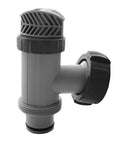 Pool Plunger Valve Assembly Replacement For Above Ground Pool Pumps 10747 25010 25080RP Gray Set Of 4 front view