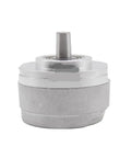 Beefed-Up Incremental Rotary Encoder 431.035-1024 for Industrial Automation, close-up view of metal sensor