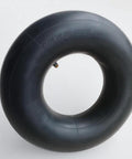 Close-up of 15x6.00-6 inner tube with TR-87 bent valve stem, part of 2-Pack 15x6.00-6 Inner Tubes With TR-87 Bent Valve Stem For Lawn Mowers