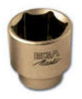 Professional Grade Copper Beryllium Socket Wrench One Inch To Two Inches Non Sparking Six Edge Design, shown from the front.