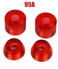 Four Pack Skateboard Pivot Cups Replacement Kit With PU Shock Absorber Pads For Longboard Trucks Smooth Ride Upgrade