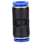 Super Cool 80PC Push To Connect Air Fittings Kit With Quick Pneumatic Tube Adapters For 4-12mm OD PE PU PVC Nylon Tubing And PBT Line Hoses, black PBT fitting