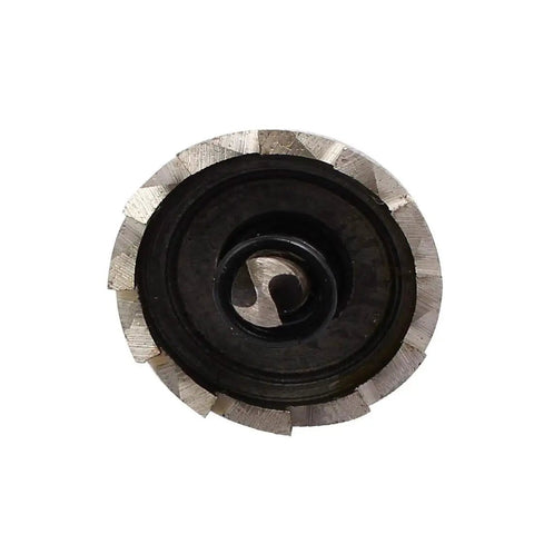 Close-up of HSS Spring Loaded Hole Saw from Pro Grade Set with 22.5mm Cutting Diameter and 14mm Cutting Depth