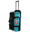 Beefy Wheeled Tool Duffel Bag With Slick Rollers And Rock Solid Handles For Portable Contractor Gear Transport And Massive Jobsite Storage Solutions, heavy duty design with soft grip handles.