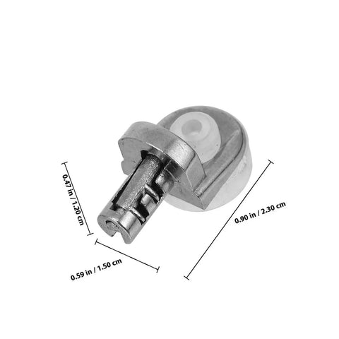 20 Pack Zinc Alloy Shelf Pins For Cabinets And Bookcases With Easy Install And Grippy Solid Grip Ideal For Display Cabinets