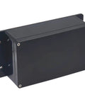 IP65 Waterproof Project Box For DIY Electronics Gear in ABS enclosure, side view showing mounting ears, 200x120x75mm