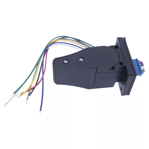 Heavy Duty Upper Control Box Joystick Replacement compatible for Haulotte Vertical Mast Lifts with multiple wiring harness.