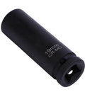 Heavy Duty 19mm Thin Wall Impact Lug Nut Socket Set With Wheel Protection Design Keeps Fasteners Safe From Rounding Even Under Heavy Torque For Reliable Auto Repair Vibes 19mm black chrome socket