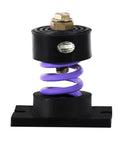 Rock Solid Cup Spring Mount Vibration Isolators 550 Lb Capacity, purple spring mount with neoprene base for heavy machinery.