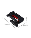 Pro Grade Bike Needle Driver Hydraulic Hose Fitting Insert Tool For Brake Systems with thimble and locking screw shown.