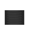 12x10 Modern AC Vent Cover Decorative White Air Vent With Standard Linear Slot Diffuser Register Grille For Ceiling Walls And Floors Slick Finish
