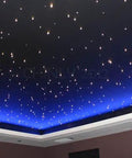 LED fiber optic star ceiling using End Glow PMMA Optical Fiber Light Cable 1.0mm Diameter 4921ft Roll 1500m.