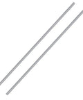 Two Pack Eight By 650mm Steel Linear Motion Rod Shaft For 3D Printers And DIY Projects, Smooth Straight Guide Rods For CNC Machines