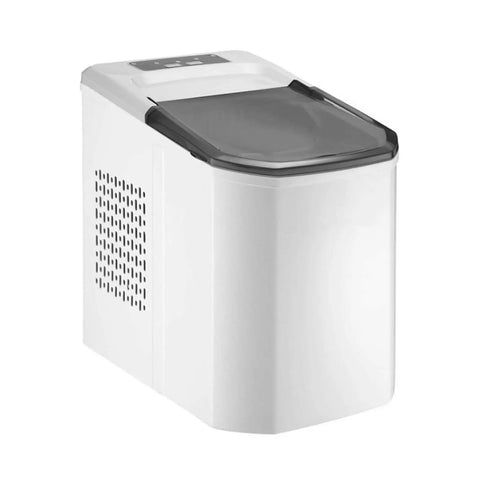 Fast Freeze Countertop Ice Maker Delivering Quick Snap Cubes And No Fuss Automatic Cooling With Portable Compact Design.