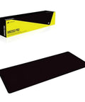 MM350 PRO Extended XL Spill Proof Cloth Gaming Mouse Pad With Massive 930mm By 400mm Surface for Ultra Smooth Micro Weave Glide and Easy Cleanup Liquid Repellent Coating Ideal For Large Desks And Multi Monitor Setups Black packaging and pad