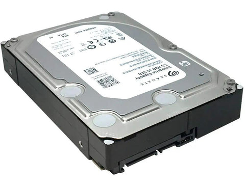 8TB 7200RPM 256MB Cache 3.5-Inch Enterprise-Grade Hard Drive With SATA 6Gbps For 24x7 Workloads 6-Disk Tech Rotational Vibration Tolerance Dense Multi-Drive Systems Ready 550TB Per Year Capacity Renewed, top view