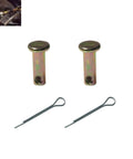 Rear Caliper Foot Brake Lever Clevis Pin 6mm 0.23 Inch For Pit Pro Trail Quad Dirt Bike ATV Buggy shown with cotter pins