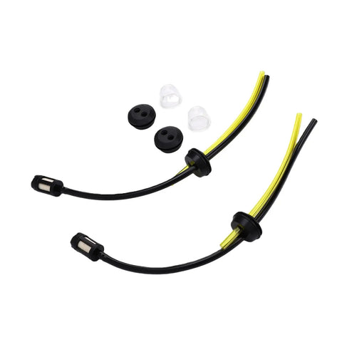 Heavy Duty Fuel Tank Grommet Hose Kit With Integrated Filter Assembly For Honda GX31 GX35 GX22 GX25 Series Engines Perfect Fit Replacement 17504 ZM3 003 17672 Z0H 003 Keeps Your Ride Crisp And Running Smooth Like A Boss. black fuel hose kit with grommets and filters