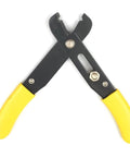 5 Inch Wire Stripper And Cutter With Self Opening Cushioned Grip Handles For 8 To 30 Gauge Wire Adjustable Stopper